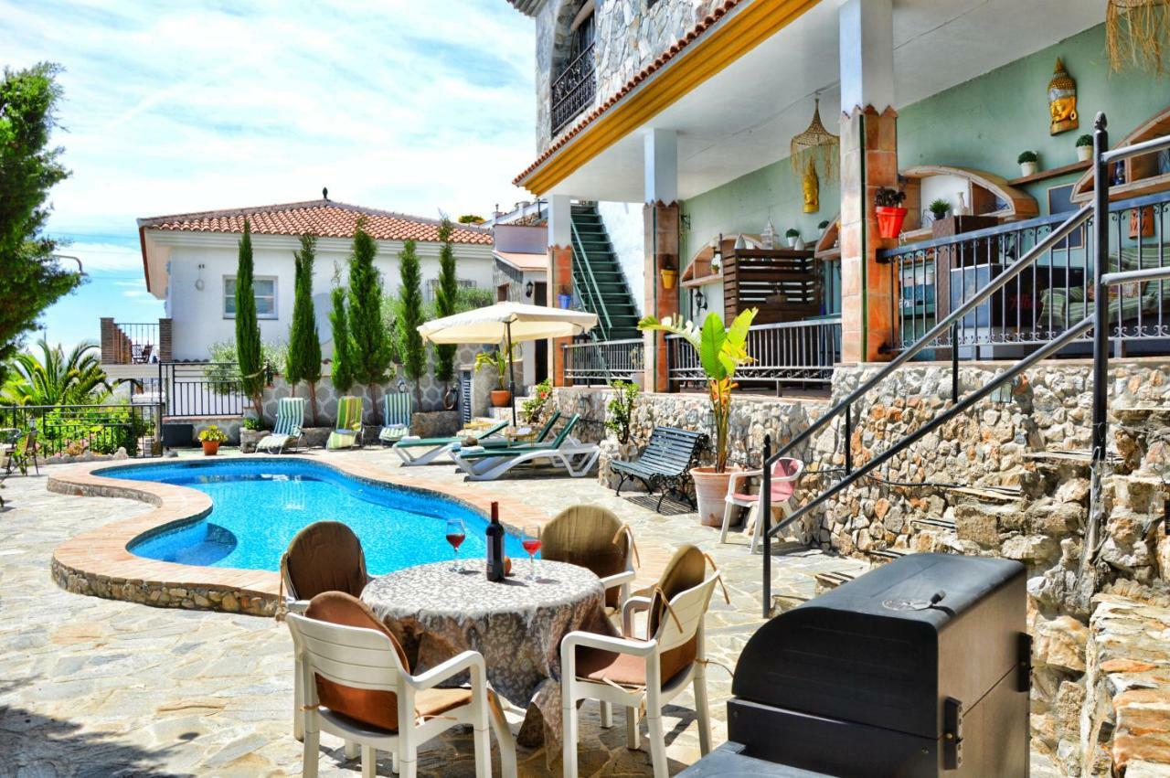 Apartamentos Alma Y Montana Cómpeta Exterior foto